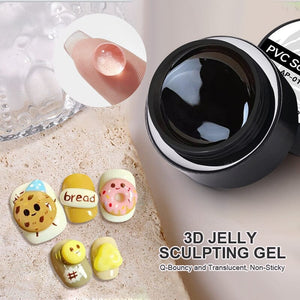 PVC Soft Solid Gel Clear 5ml Gel Nail Polish BORN PRETTY 