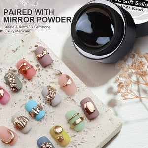 PVC Soft Solid Gel Clear 5ml Gel Nail Polish BORN PRETTY 