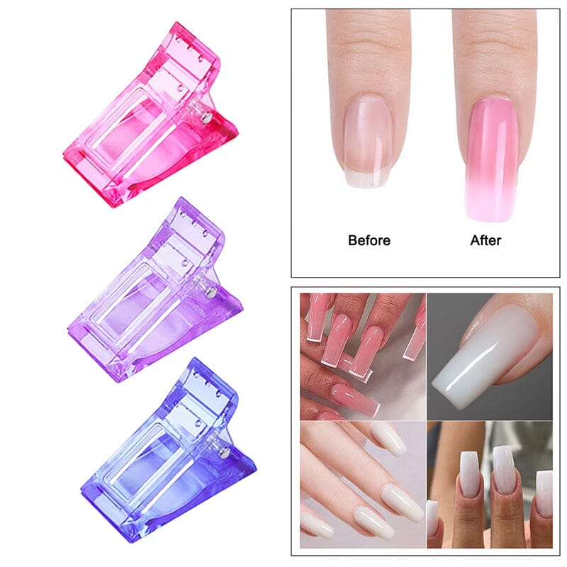 Nail Clips Acrylic Extension Mold Tools & Accessories No Brand 