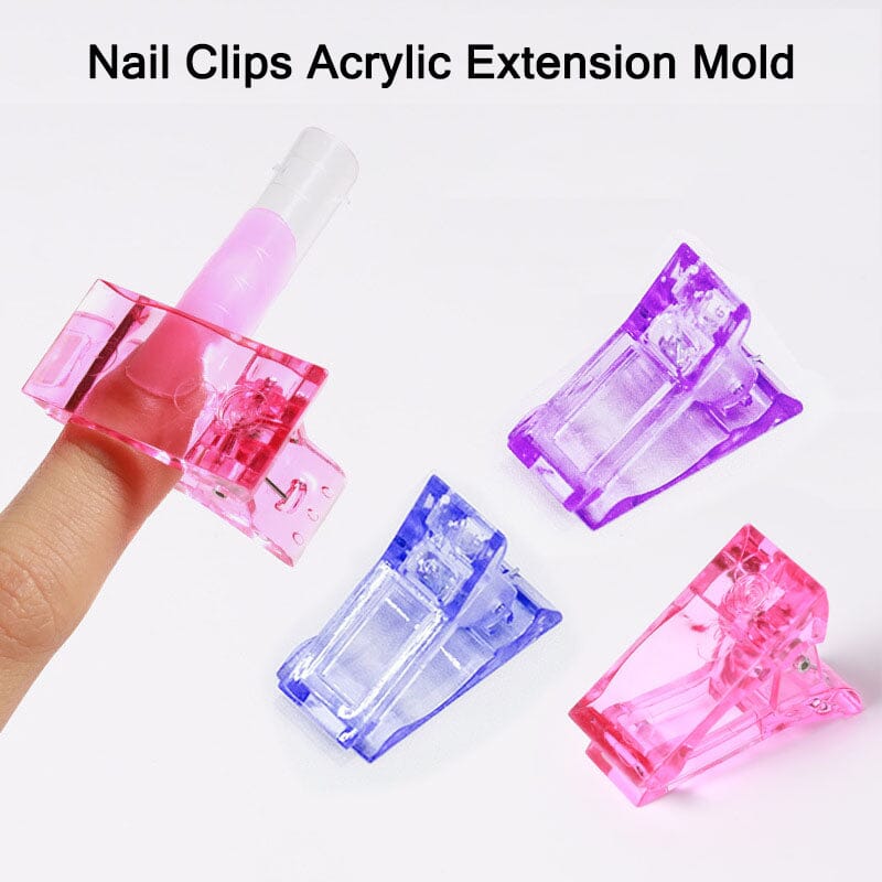 Nail Clips Acrylic Extension Mold Tools & Accessories No Brand 
