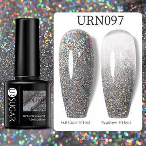 Sequins Glitter Gel Polish URN096 7.5ml Clearance UR SUGAR 