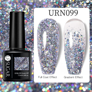 Sequins Glitter Gel Polish 7.5ml Gel Nail Polish UR SUGAR 