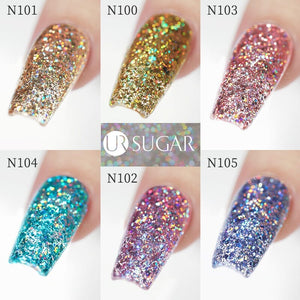 Sequins Glitter Gel Polish 7.5ml Gel Nail Polish UR SUGAR 