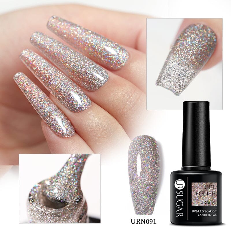 Sequins Glitter Gel Polish 7.5ml Gel Nail Polish UR SUGAR 