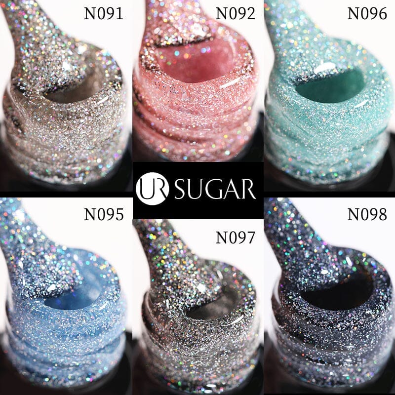 Sequins Glitter Gel Polish 7.5ml Gel Nail Polish UR SUGAR 