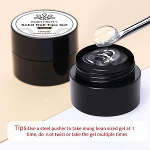 Clear Solid Nail Tips Gel 5ml Tools & Accessories BORN PRETTY 