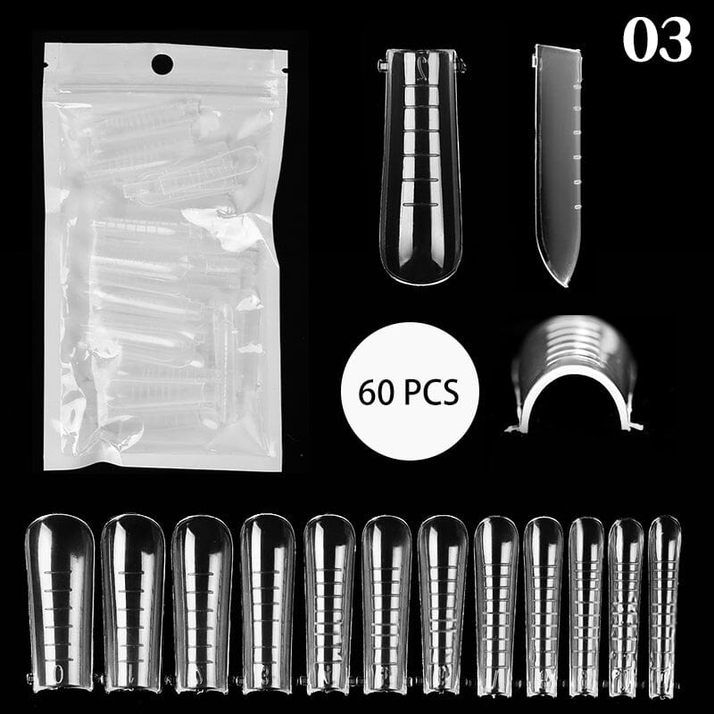 60pcs Extension False Nail Tips #03 Tools & Accessories BORN PRETTY 