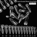 24pcs Matte False Nail Tips