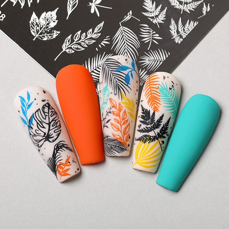 Stamping Plate NICOLE DIARY-288 Nail Stamping BORN PRETTY 