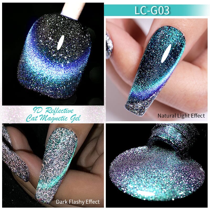 9D Reflective Cat Magnetic Gel LC-G03 7ml Clearance LILYCUTE 