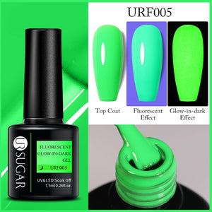 Fluorescent Glow-in-dark Gel URF005 7.5ml Clearance UR SUGAR 