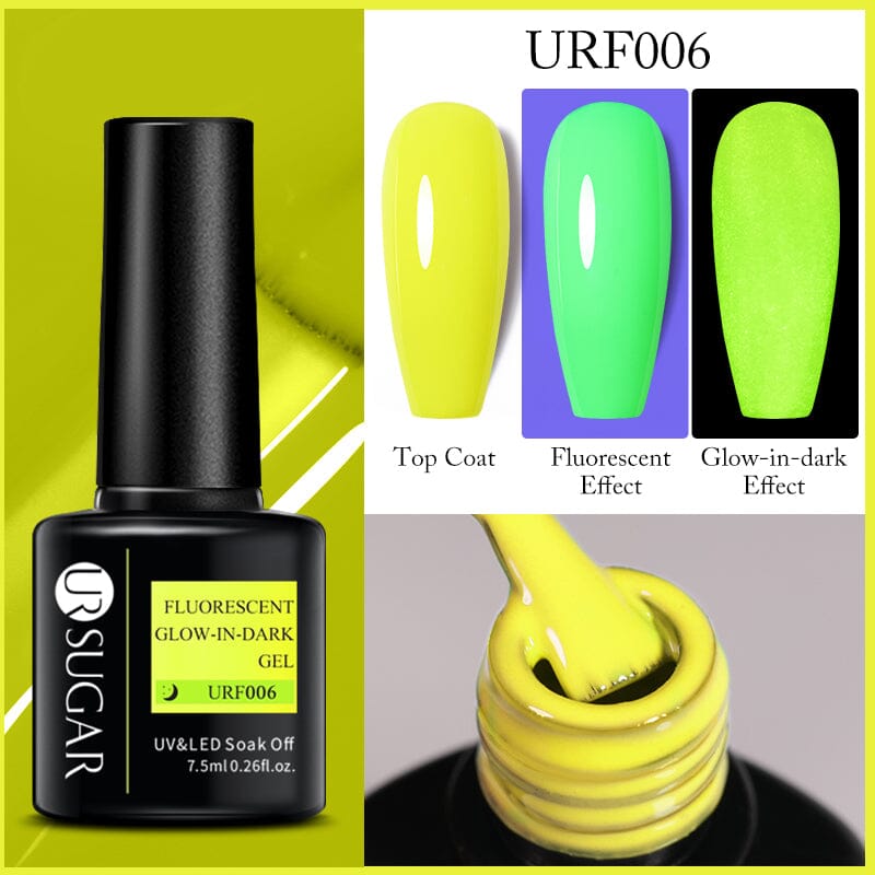 Fluorescent Glow-in-dark Gel URF006 7.5ml Clearance UR SUGAR 