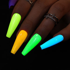 Fluorescent Glow-in-Dark Gel URF004 7.5ml Clearance UR SUGAR 