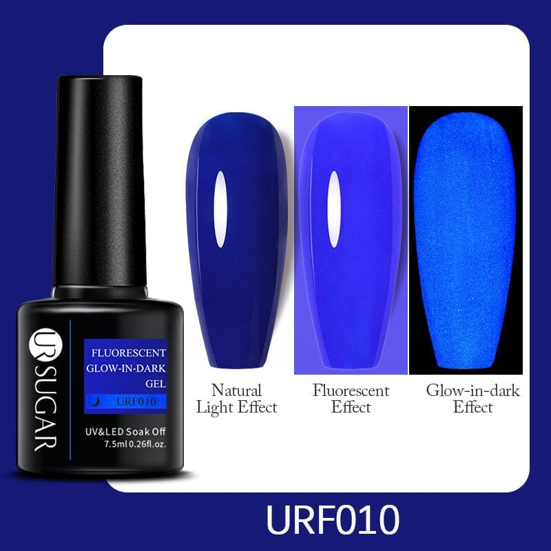 Fluorescent Glow-in-Dark Gel URF004 7.5ml Clearance UR SUGAR 