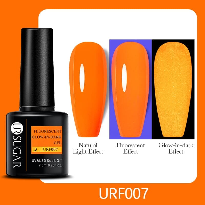 Fluorescent Glow-in-Dark Gel URF004 7.5ml Clearance UR SUGAR 