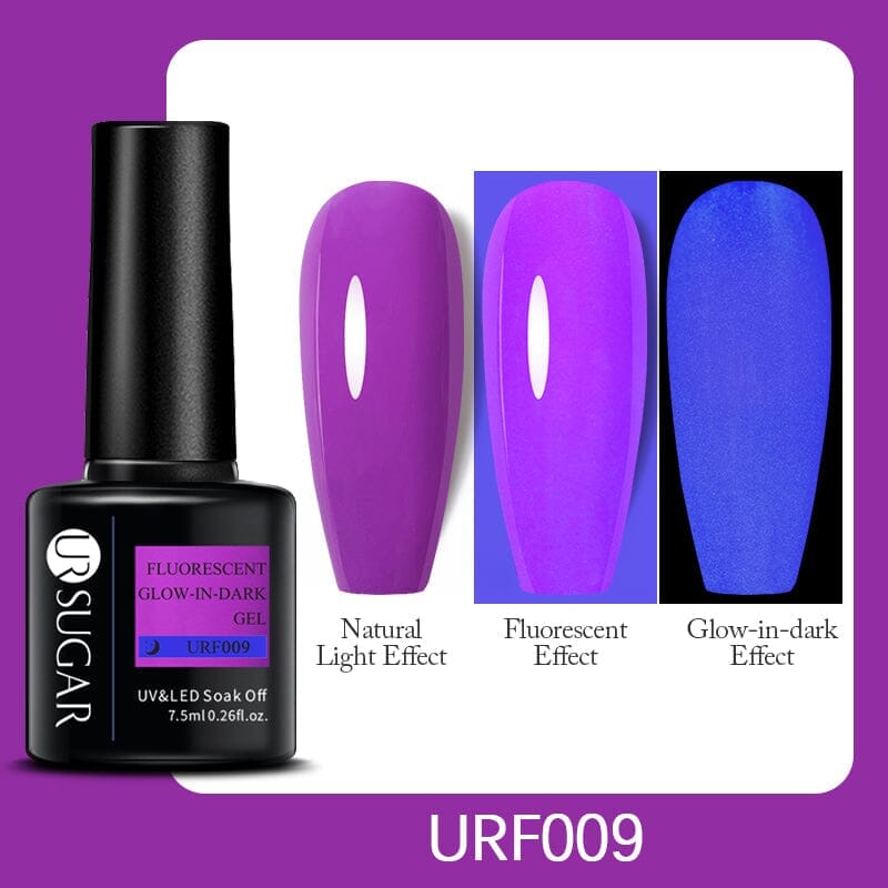 Fluorescent Glow-in-Dark Gel URF004 7.5ml Clearance UR SUGAR 