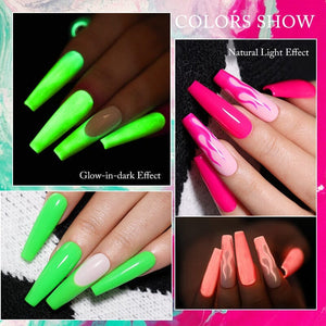 Fluorescent Glow-in-Dark Gel 7.5ml Gel Nail Polish UR SUGAR 