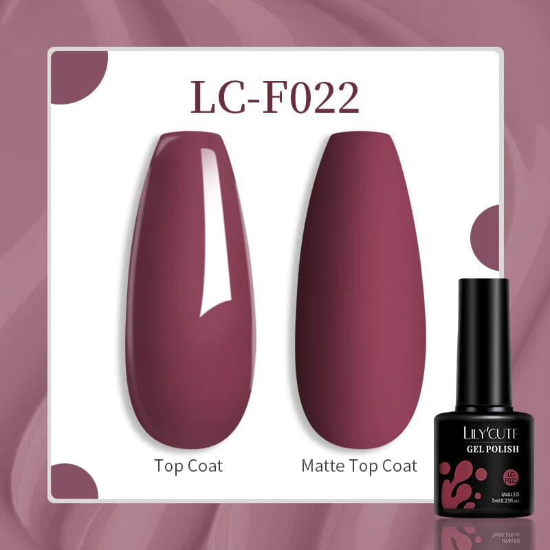 Color Gel Nail Polish 7ml Gel Nail Polish LILYCUTE F022 