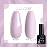 Color Gel Nail Polish 7ml Gel Nail Polish LILYCUTE F058 