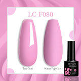 Color Gel Nail Polish 7ml Gel Nail Polish LILYCUTE F080 