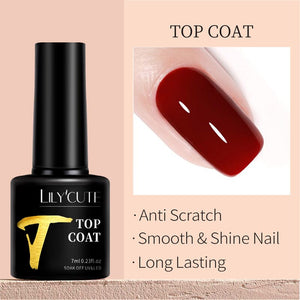 Base Top Coat 7ml Base & Top Coat LILYCUTE 