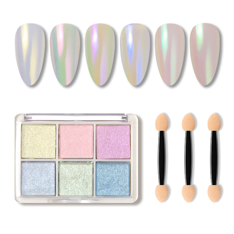 6 Colors Nail Powder F6S-01