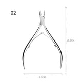 Cuticle Nipper Gold Silver Rosegold Tools & Accessories No Brand 02 