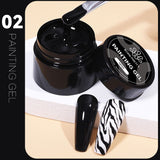 2 in 1 Painting Gel 5ml Gel Nail Polish BORN PRETTY 02 