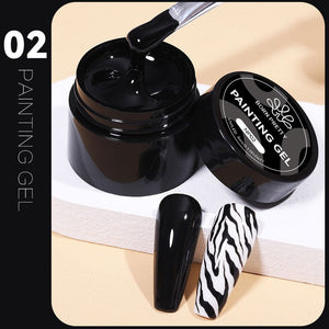 2 in 1 Painting Gel 5ml Gel Nail Polish BORN PRETTY 02 