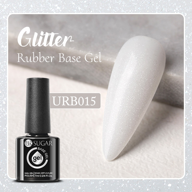 Glitter Rubber Base Gel URB015 7ml