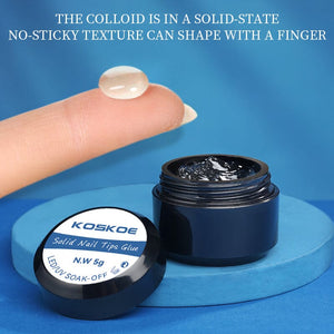 KOSKOE Solid Nail Tips Gel 5g Gel Nail Polish KOSKOE 