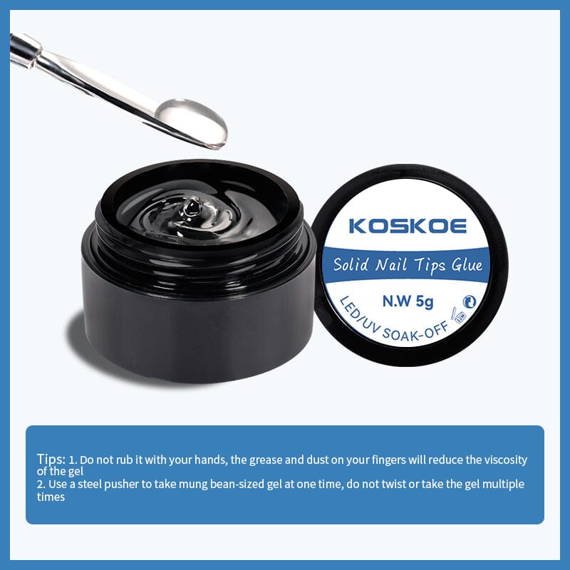 KOSKOE Solid Nail Tips Gel 5g Gel Nail Polish KOSKOE 