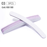 5pcs Nail Files Set 100/180