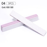 5pcs Nail Files Set 100/180