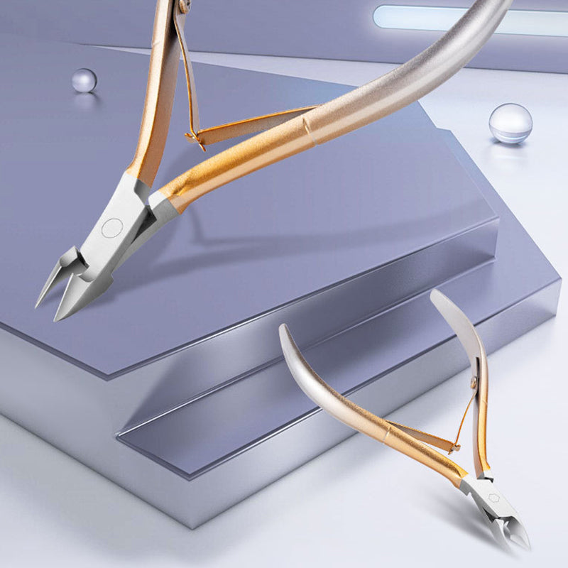 Gold Gradient Colors Cuticle Nippers