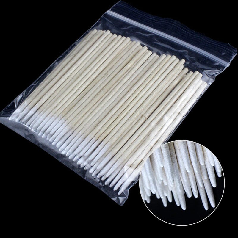 100pcs 10cm Pointed Cotton Swabs Tools & Accessories No Brand 