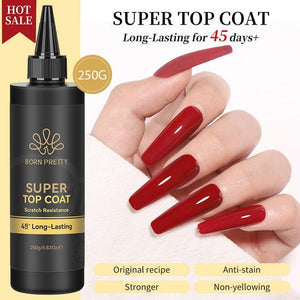 Super Top Coat 250g Gel Nail Polish BORN PRETTY 