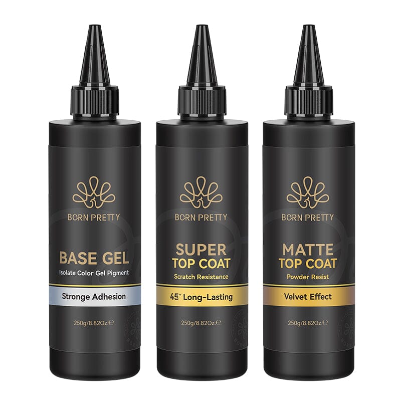 Base Gel Top Coat 250g Gel Nail Polish BORN PRETTY 