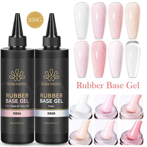 Rubber Base Gel 250g Gel Nail Polish BORN PRETTY 