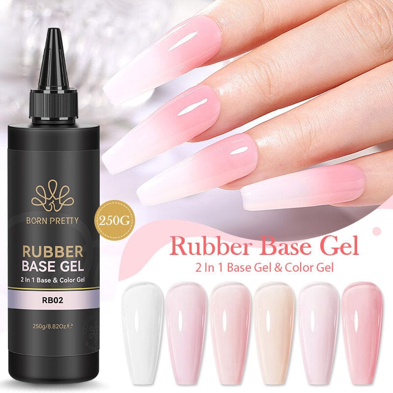 Rubber Base Gel 250g Gel Nail Polish BORN PRETTY 