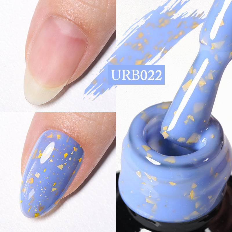 Glitter Rubber Base Gel URB022 7ml