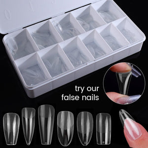 550pcs Soft Gel Tips Nail Tips No Brand 