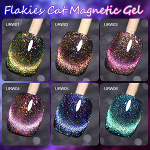 Flakies Cat Magnetic Gel 7ml Clearance UR SUGAR 