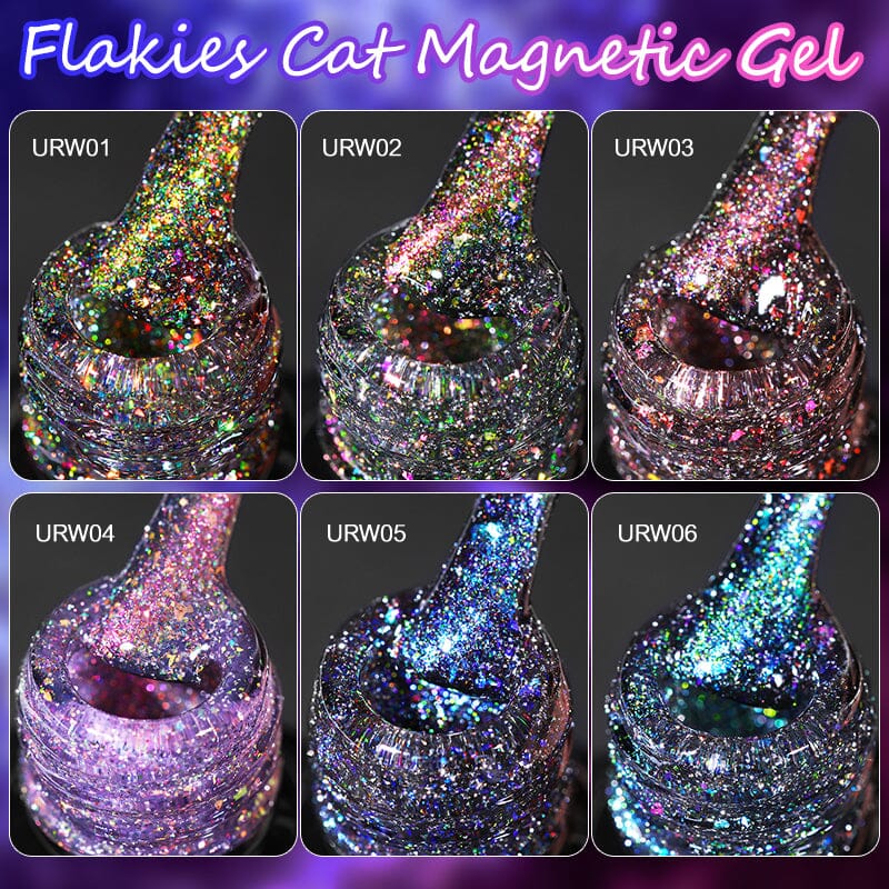 Flakies Cat Magnetic Gel 7ml Clearance UR SUGAR 
