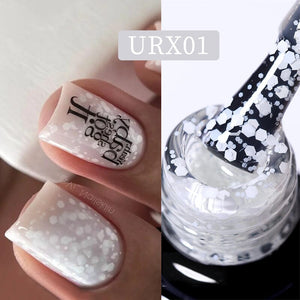 White Snowflake Nail Gel Polish URX001 7ml Gel Nail Polish UR SUGAR 