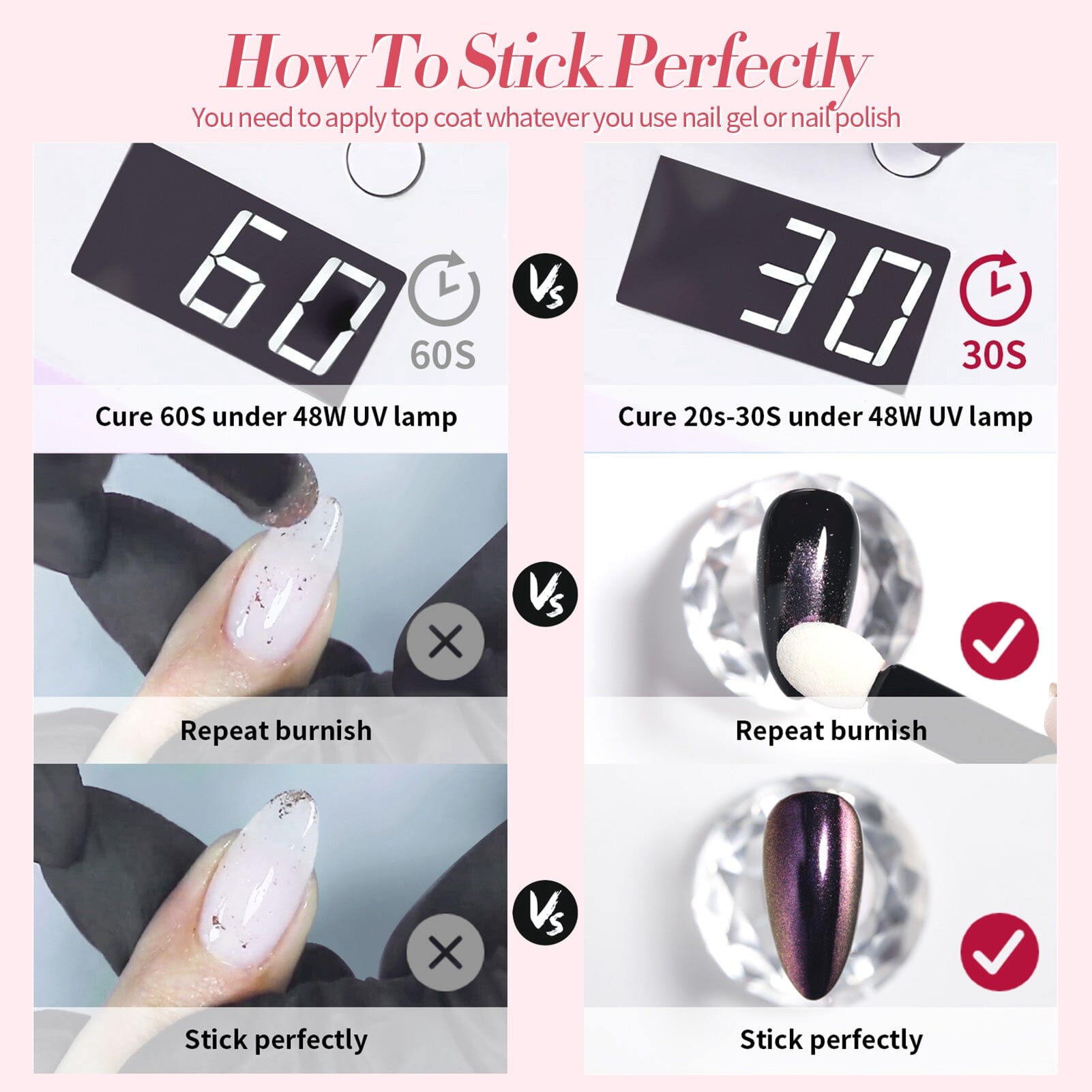 [US ONLY] 4 Boxes Metallic Chrome Nail Powder Nail Powder BORN PRETTY 