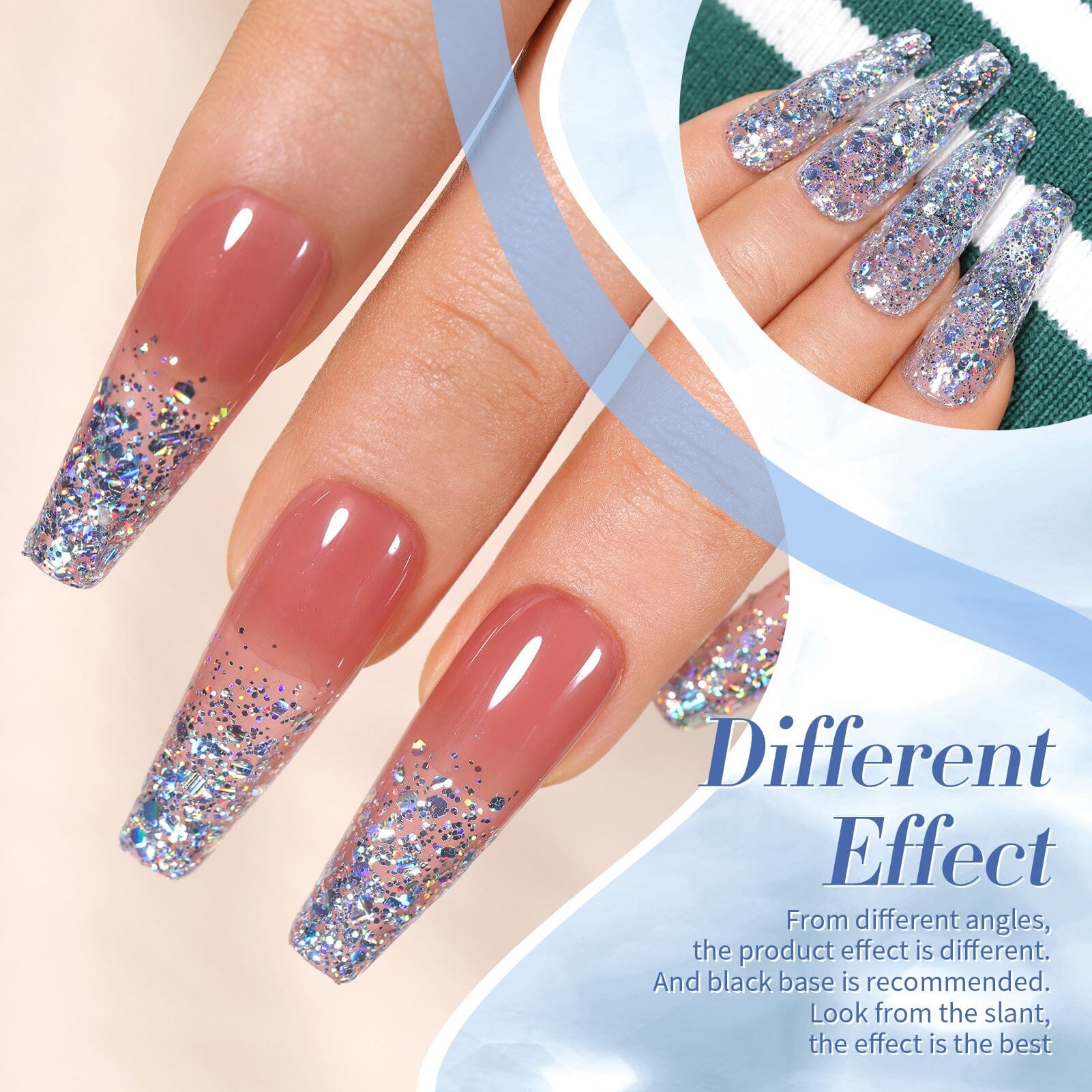 Iridescent Glitter Nail Polish 10ml Nail Polish BORN PRETTY 