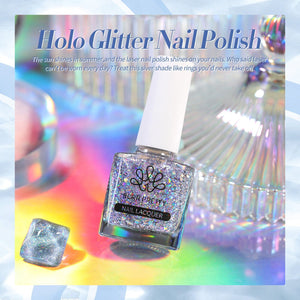 [US ONLY] Iridescent Glitter Nail Polish 10ml Nail Polish BORN PRETTY 