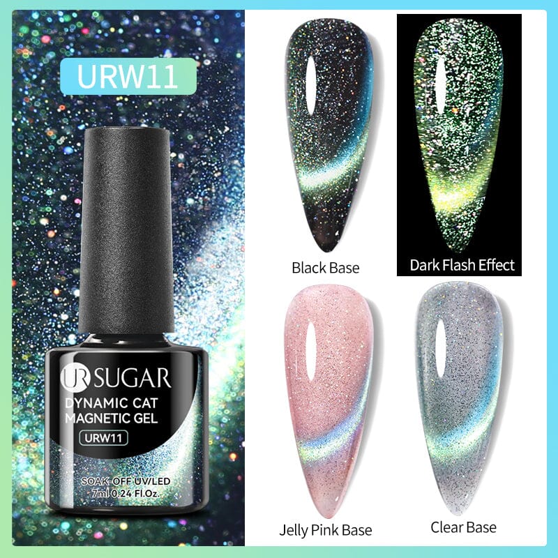 Dynamic Cat Magnetic Gel 7ml Gel Nail Polish UR SUGAR 