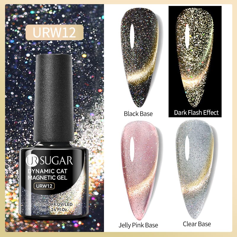 Dynamic Cat Magnetic Gel 7ml Gel Nail Polish UR SUGAR 